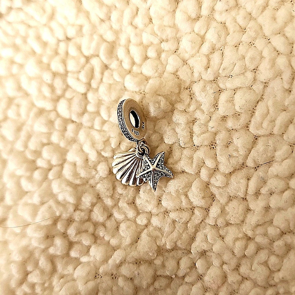 Pandora Starfish and Shell Charm